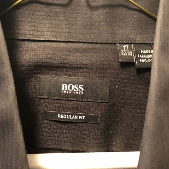 Hugo Boss Designer Men’s Shirt, Size: 17 x 32/33 - Picture 2 of 4